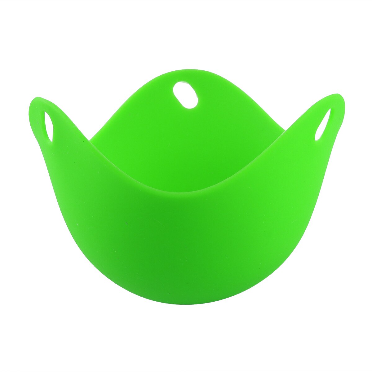 1Piece High Temperature Silicone Egg Steamer Boiler Warm Silicon Gel Egg Cooker Holder Egg Tool Kitchen Accesorios: Green