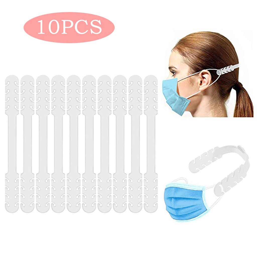 10PCS Mask Extenders Anti-Tightening 100% Crafted Ear Protector Ear Strap Accessories Mascarilla Accessories: E