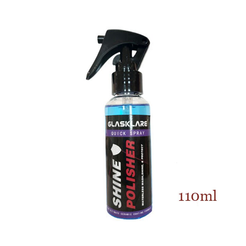 110Ml 9H Vloeibaar Glas Keramische Auto Coating Waterdicht Nano Keramiek Beschermen Shine Auto Paint Care Anti-Kras super Hydrofobe: Blue 110ml