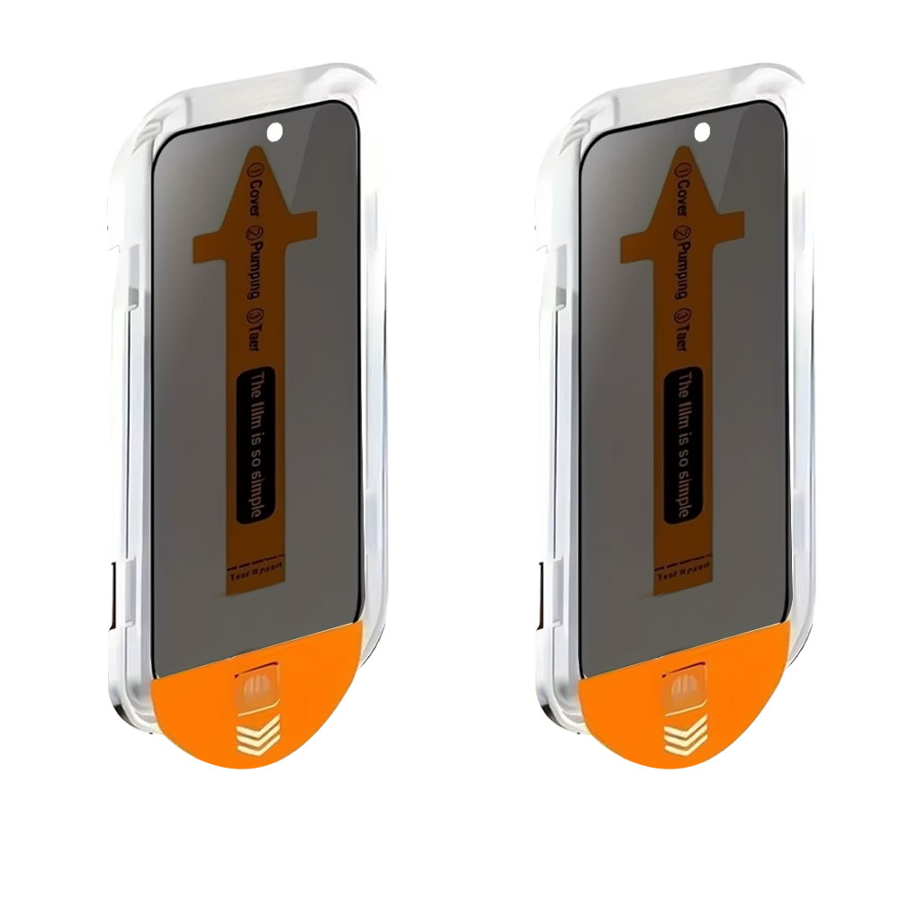 3-2Stck Oleophobe Beschichtung Privatsphäbetreffend Displayschutzfolien Für iPhone 17 Profi Luft 16 15 11 13 12 14 Profi Max Plus Anti Spion Gehärtetes Glas: purpur / Iphone 12