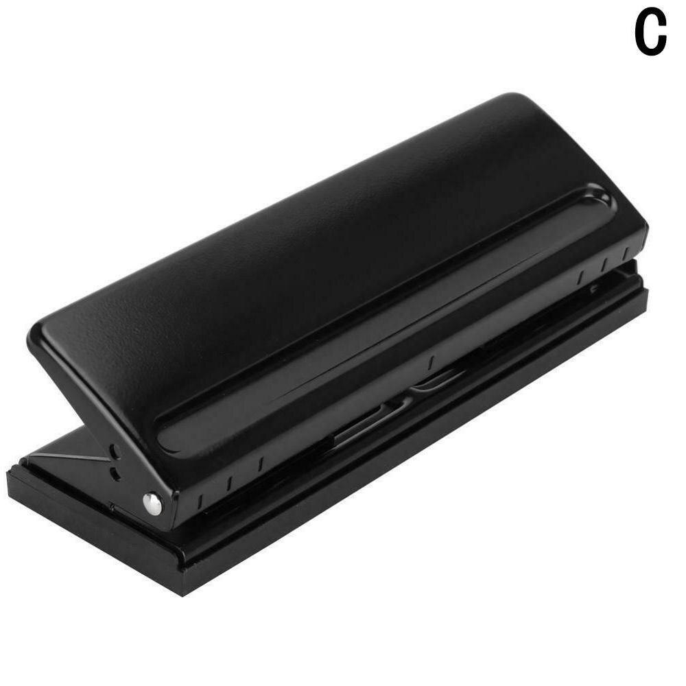 6 Hole puncher Loose-Leaf Standard Puncher Paper Adjustable Stapler Office Binding Supplies Student Stationery Equipment