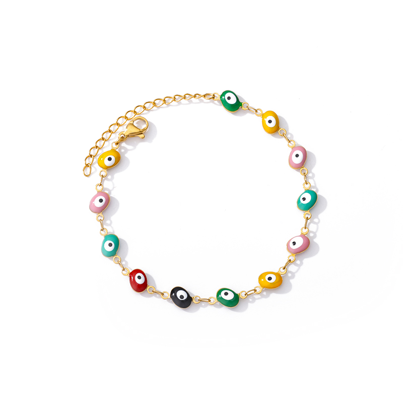 Zon Holle Armbanden Voor Vrouwen Mannen Rvs Hand Chain Vintage Zonnebloem Enkelbandje Boho Voet Sieraden Cadeau Accessoires: Licht Geel Kleur