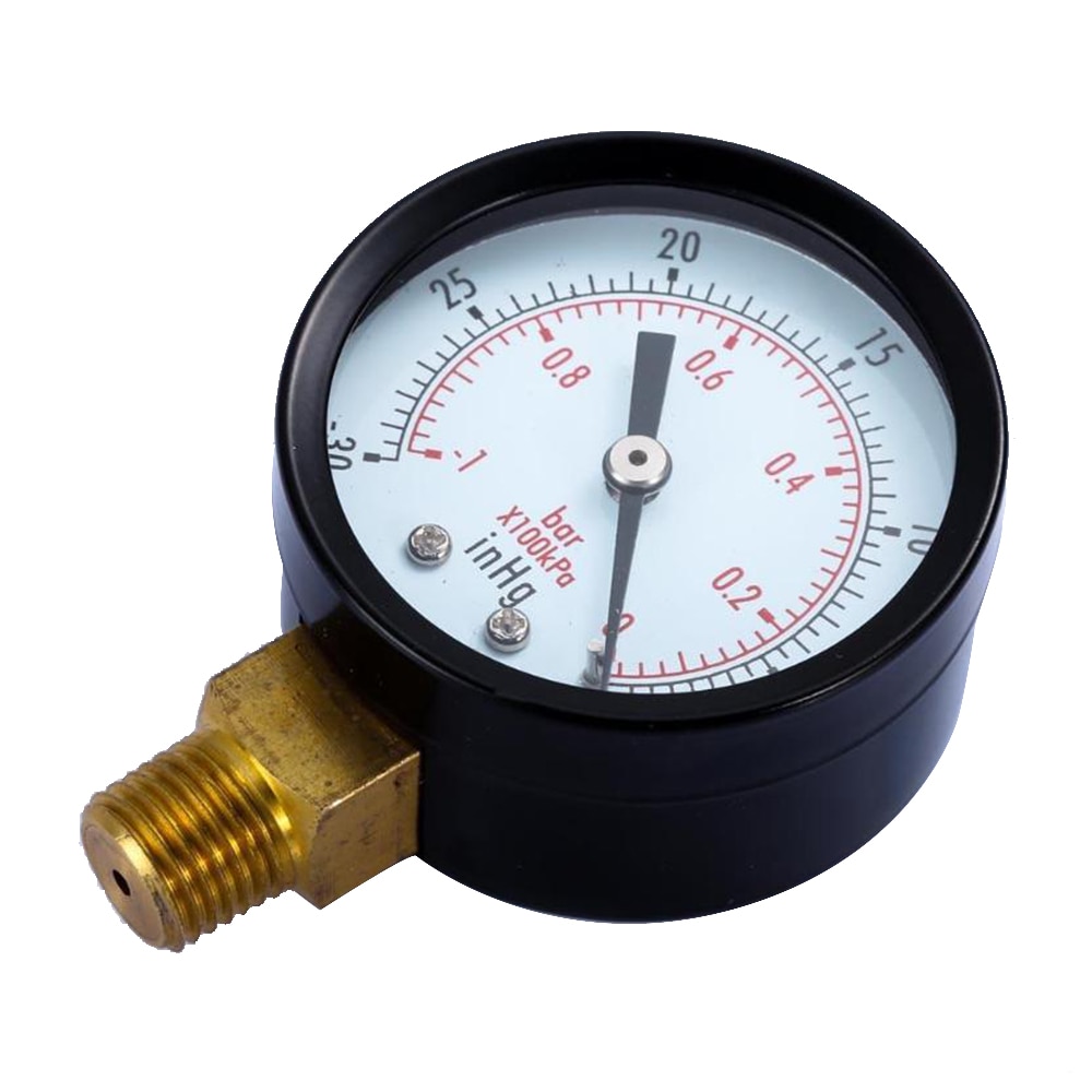 Manómetro de vacío, Mini Dial, escala Dual portátil, medidor de TS-50-1 de presión de vacío, medidor de presión de 2 ", indicador Digital de Dial