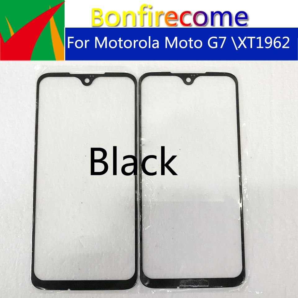 Voor Motorola Moto G7 / G7 Plus / G7 Power / G7 Play Lcd Front Touch Screen Glas Outer Lens vervanging