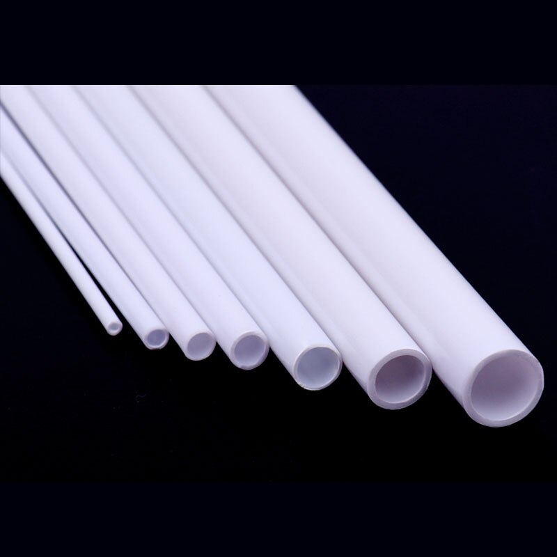 10 stk dia 2-10mm abs plast rund rør rør model fremstilling af landskaber arkitektoniske konstruktioner 25cm 50cm længde