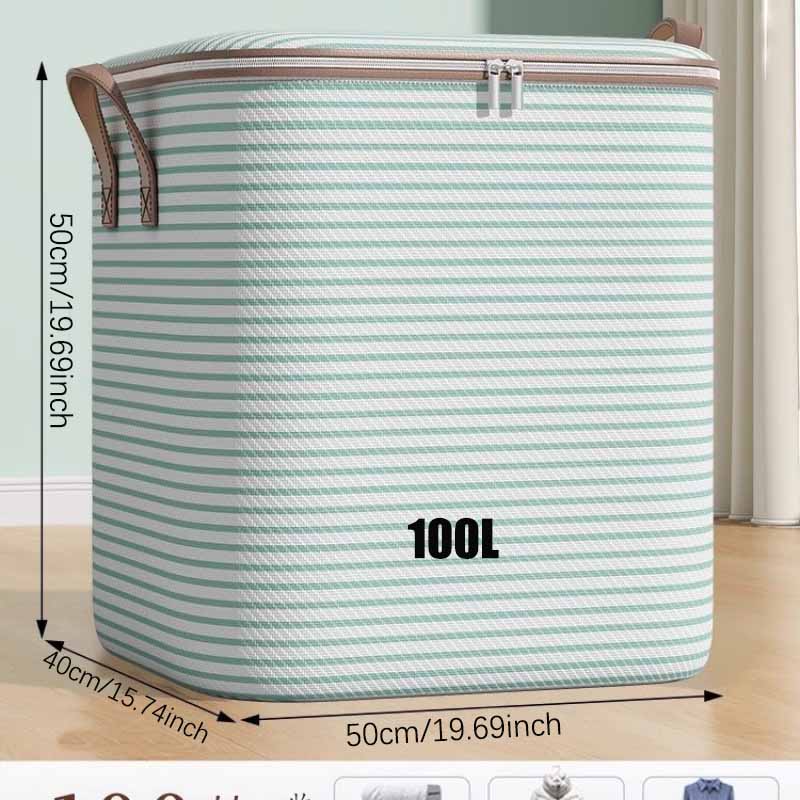 Multifunctionele opslagoplossing: opbergzakken met grote capaciteit voor verhuizen, kasten en stofvrij sorteren: Black