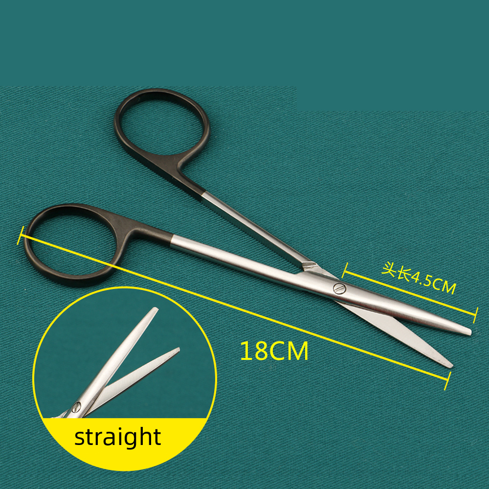 Scissors blunt head shear double eyelid eye microscissors tear sharp tissue shear