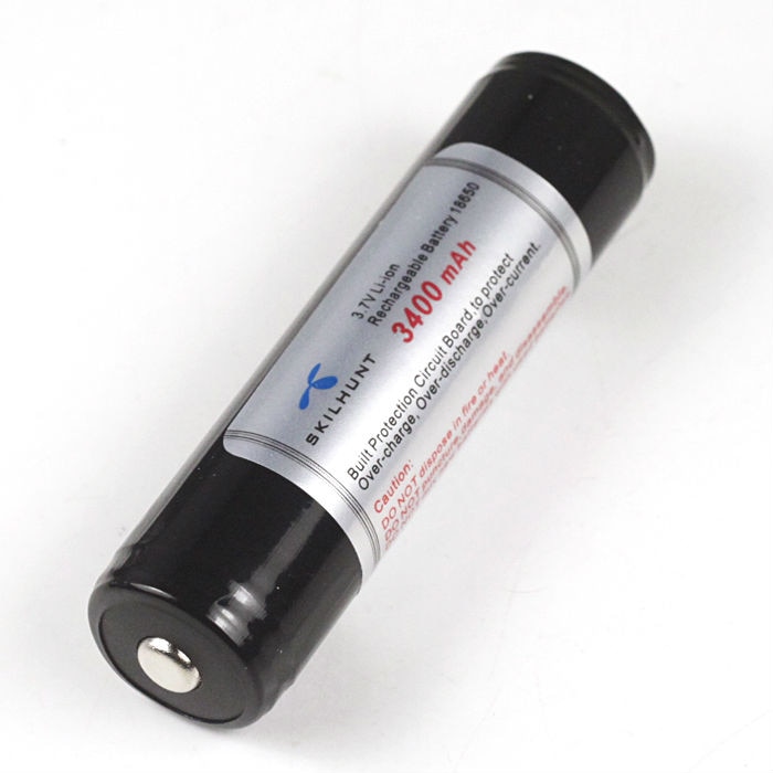 Skilhunt BL-134 Draagbare Verlichting Accessoire Ion 18650 Oplaadbare Batterij met 3400 mAh