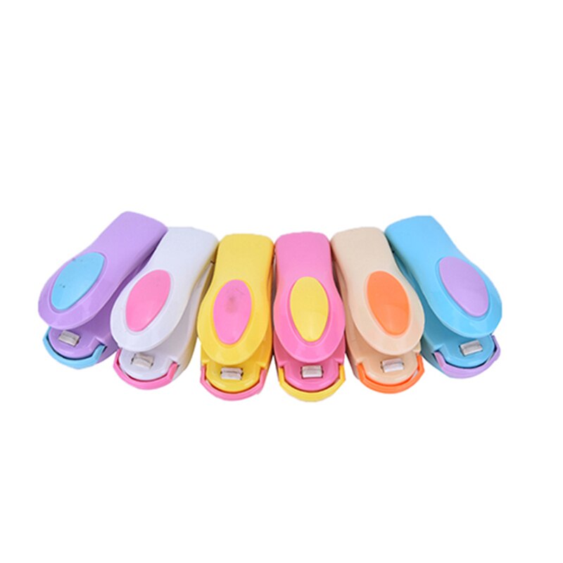 Portable Bag Clips Handheld Mini Electric Heat Sealing Machine Impulse Sealer Seal Packing Plastic Bag Clip work without battery