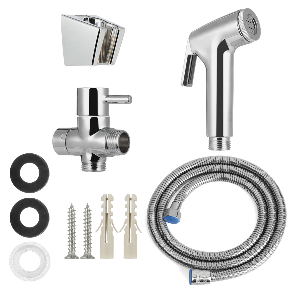 Edelstahl Hand Bidet wasserhahn Handheld Wc bidet sprayer set Kit für Bad Sprayer Dusche Kopf Selbst Reinigung