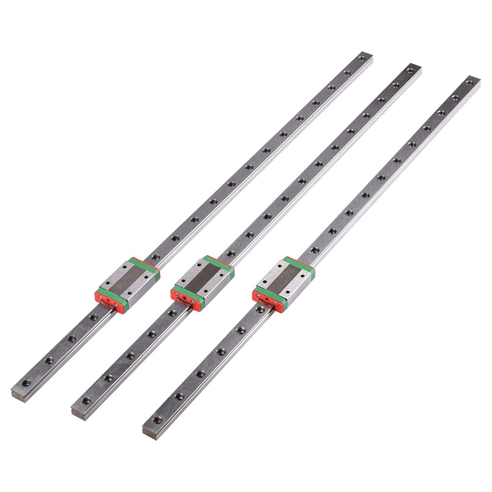 3D Printer Parts Axis Linear Guide Rail 12mm MGN12H 400/450/600/1000/1500mm linear Rail With linear Carriage for Delta printer