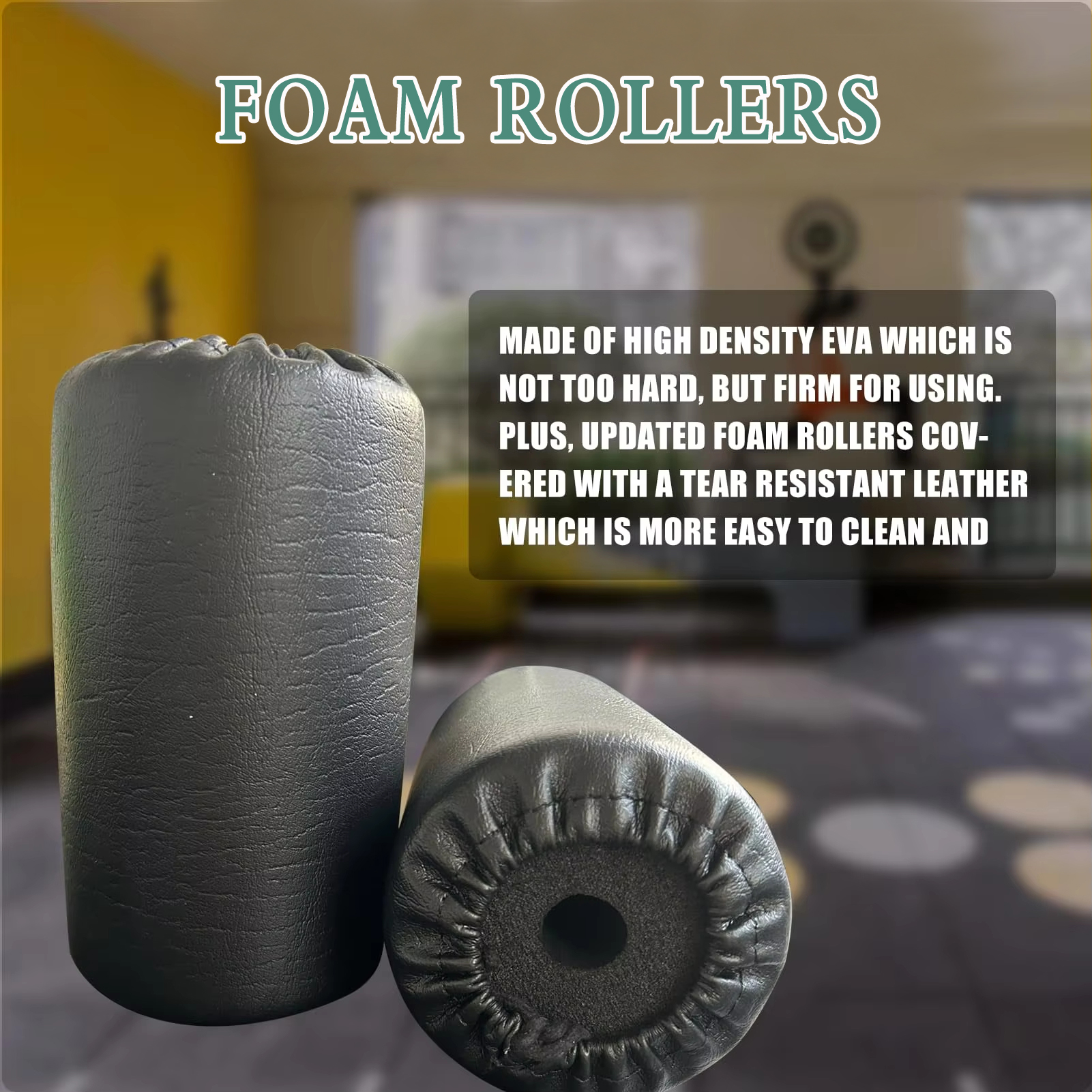 Rolo De Espuma De Alta Densidade, Almofadas De Pé Para Home Gym, Equipamento De Máquina De Exercícios, Substituição