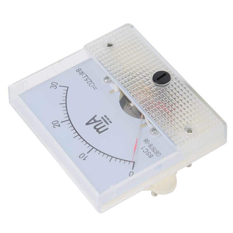 current meter 85C1 DC 0-30MA Pointer DC Ammeter Head Ampere Meter Current Measuring Instrument Ampermeter