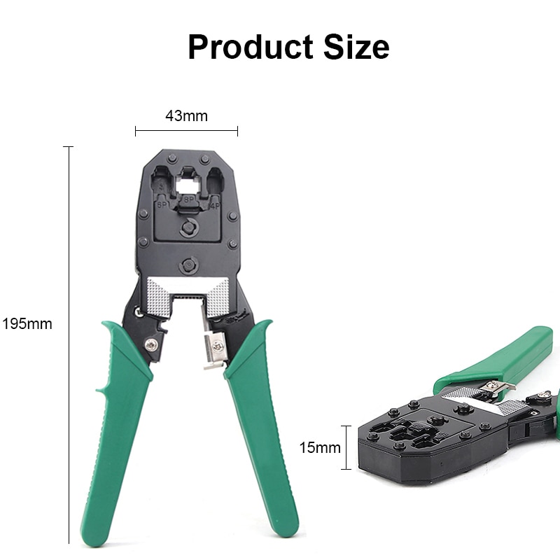 network crimping tool kit rj45 cable crimper stripper stripper 8P6P4P rj45 crimper tool crimper rj45 network cable crimper