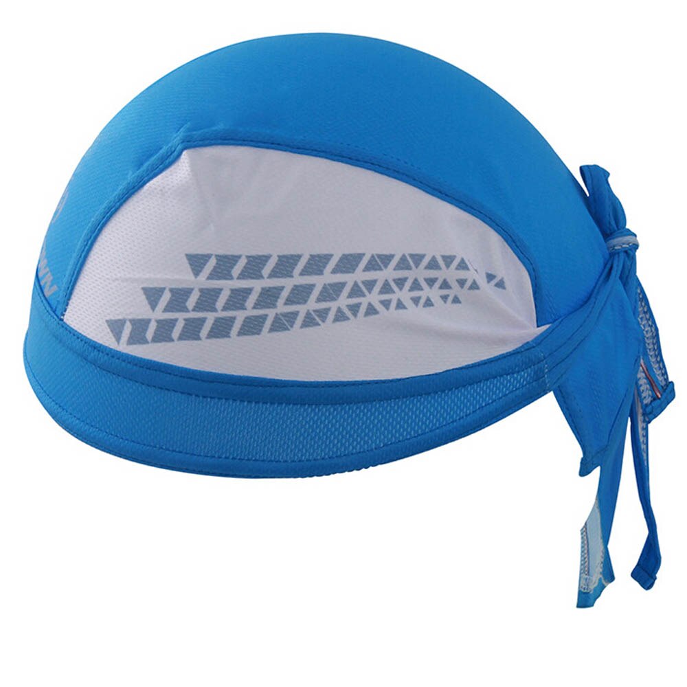Fietspetten heren en dames fietskleding pet/fietsmutsen: Blauw wit