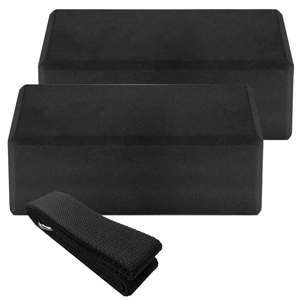 24x16x8.8CM High Density Yoga Block Cork Wood Yoga Brick Soft High Density Yoga Block To Support Poses Fitness Equipment: Black