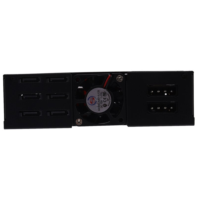 Oimaster-compartimento de armazenamento de dados para disco rígido, 6 compartimentos, armazenamento de dados para 2.5 unidades, ssd sata, hdd, costas de computador, caso, servidor