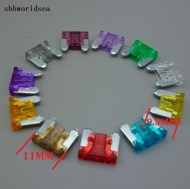 shhworldsea 100pcs/lot auto fuse mini miro 2A