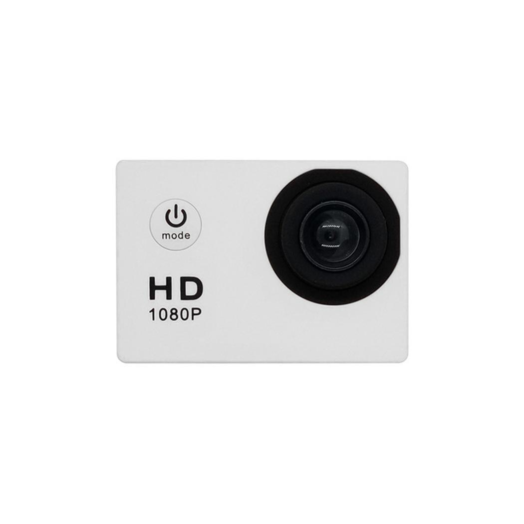 SJ4000 Aktion Kamera voll HD 1080p 4K 30FPS GEHEN Profi Sport Nocken Mini Helm Wasserdichte Unterwasser DV Sport Video Aufnahme Kameras: Weiß