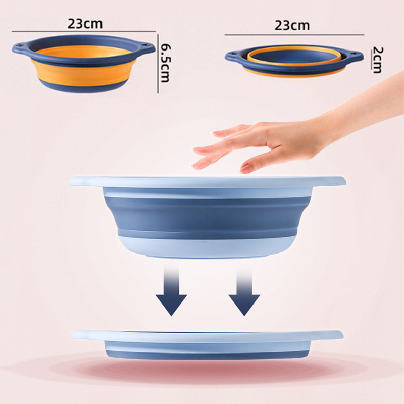 Kokoontaitettava pesuallas kannettava muovi altaat pyykkiallas kestävä kylpyhuone keittiötarvikkeet piknik-siivoustyökalu monikokoinen