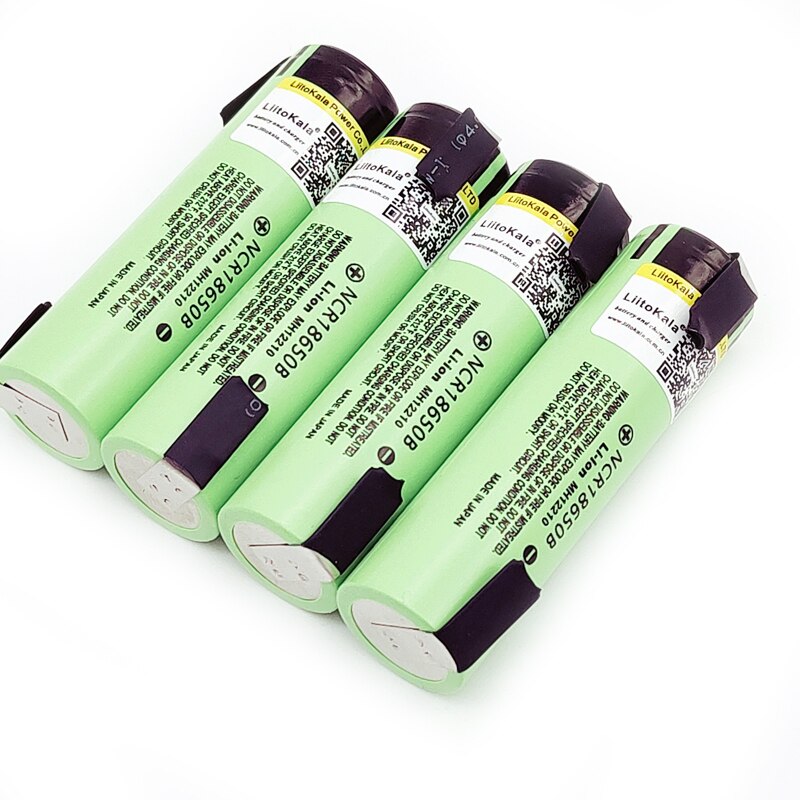 Liitokala Originele NCR18650B 3.7V 18650 3400 Mah 18650 Oplaadbare Lithium Batterij + Diy Nikkel Stuk