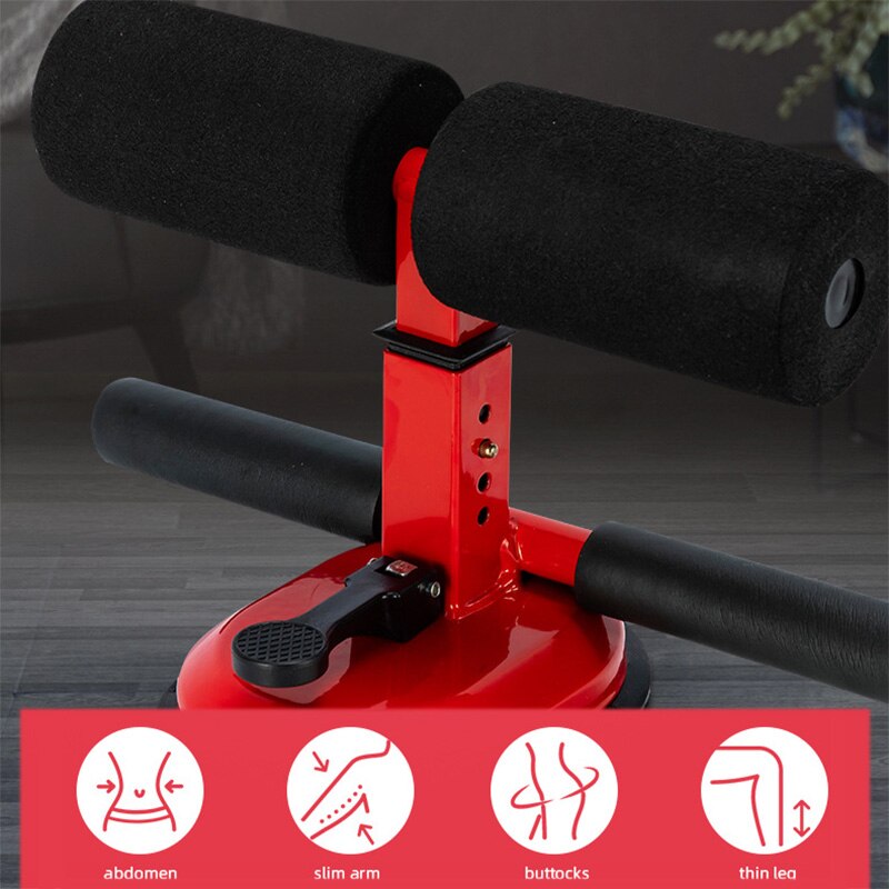Sit Up Bar Assistant Abdominal Workout Fitness Adjustable Sit Ups Exercise Equipment Portable Situp Gym Fitness Work Travel Gear