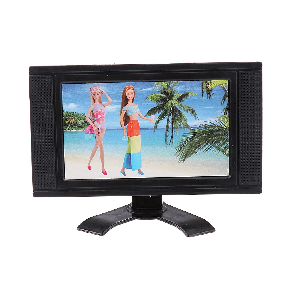 Dollhouse 3 3/8 Inch LCD TV Grey or Black Doll Hou... – Vicedeal