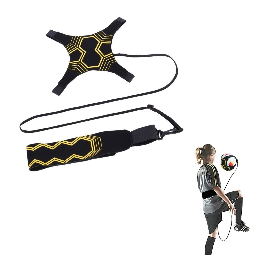 Handsfree kick fotboll solo fotbollstränare träningshjälp - passar storlek 3 4 5