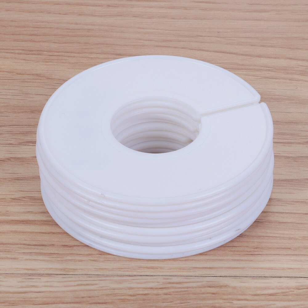 Diviseurs de taille de vêtements, cintres ronds, diviseurs de placard pour magasins de vêtements ou maison, blancs, 10 pièces/lot