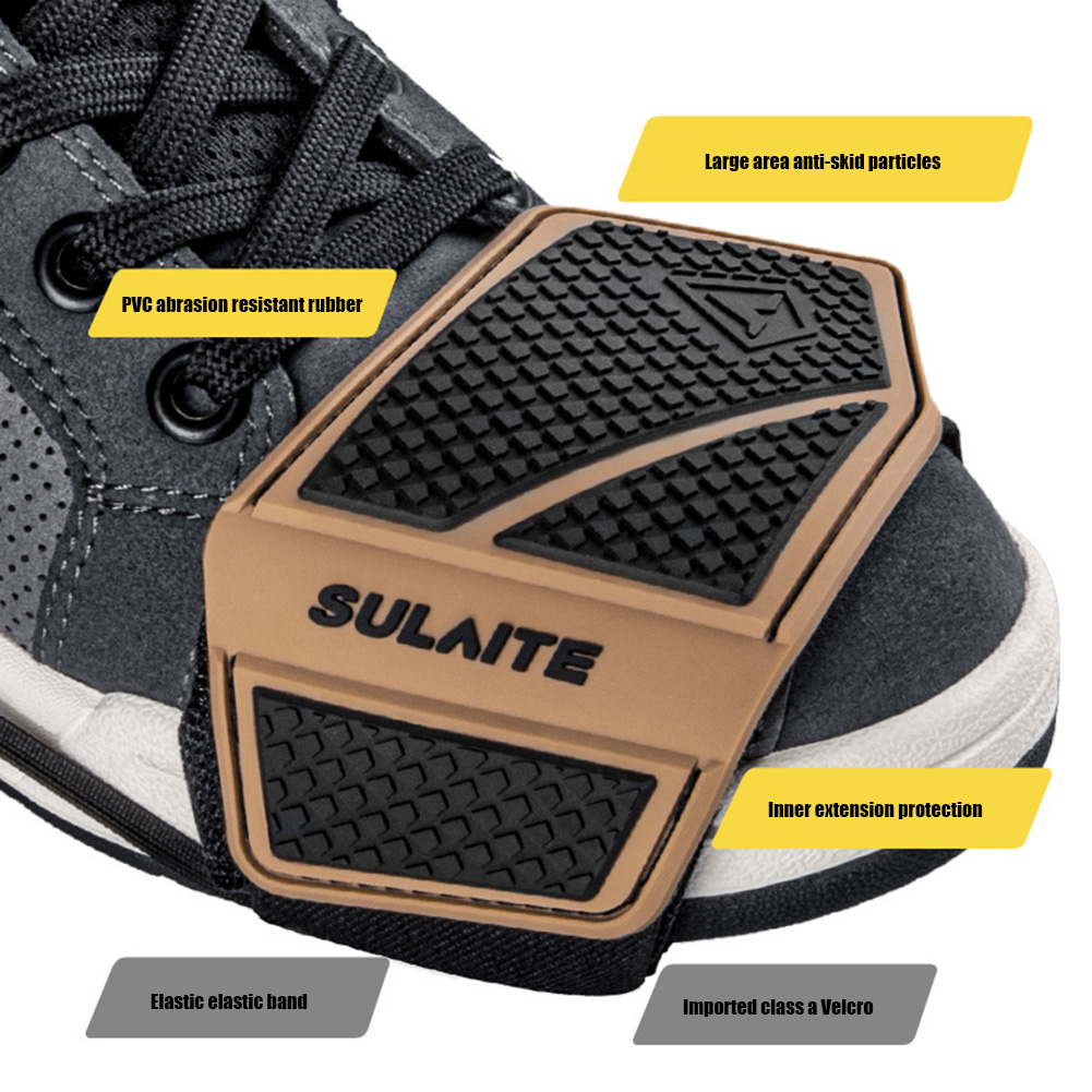 Zapatos protectores de Moto para hombre, protectores de calzado duraderos y ajustables, accesorios para Moto