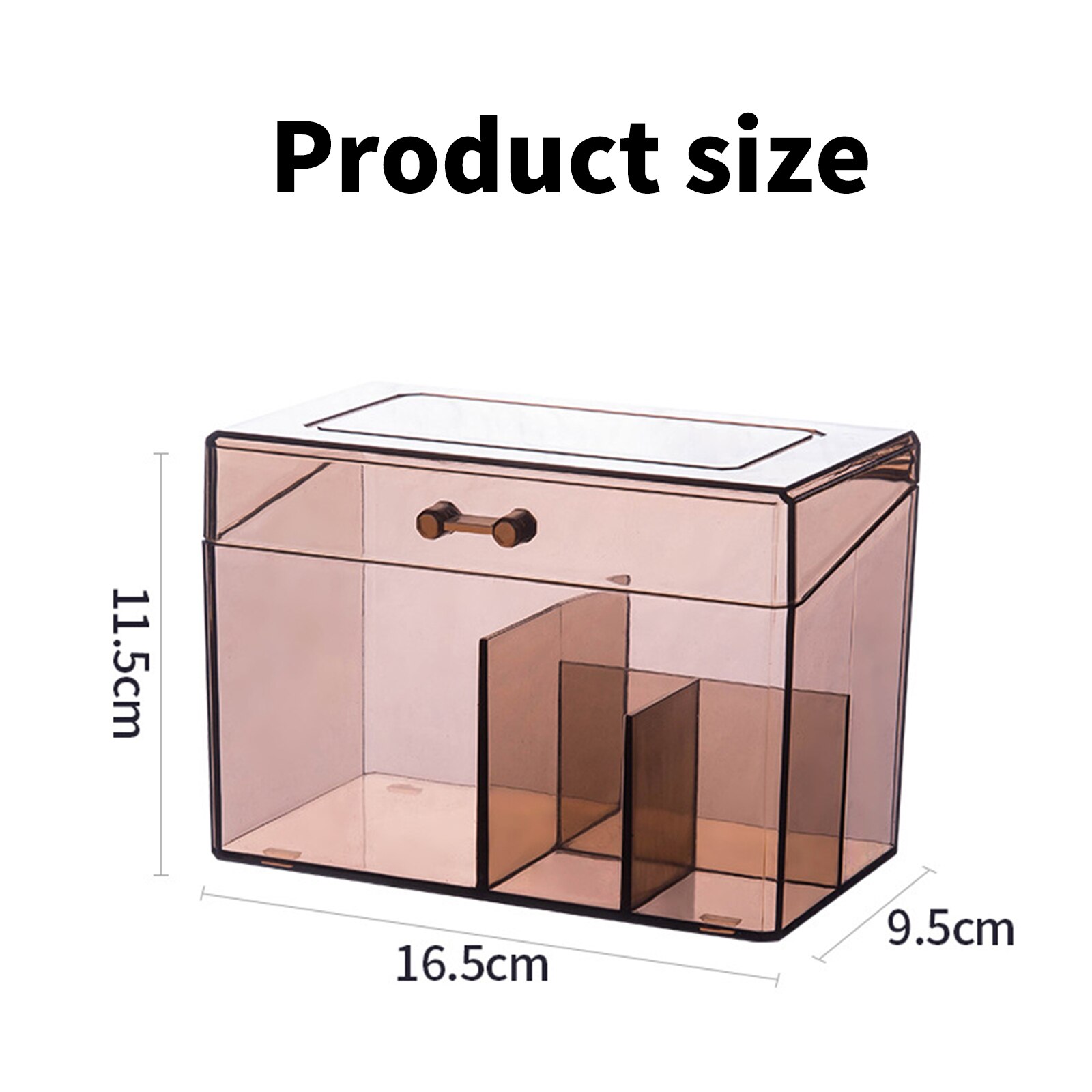 Makeup Organizer Cream Storage Box Clarity Cosmetic Makeup Holder Vanity Cabinet Powder Display Shelf
