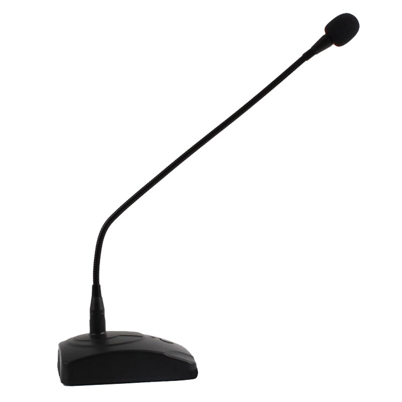 Top Deals Wired Conference Gooseneck Microphone Desktop Condenser Microphone Speech Broadcasting Condenser Microphone: Default Title