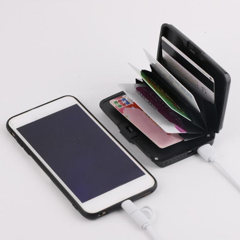 1800mah Portable Charging Card Bag Of Different Colors Power Mobile Card Charging Charging Pack Treasure Y6I3
