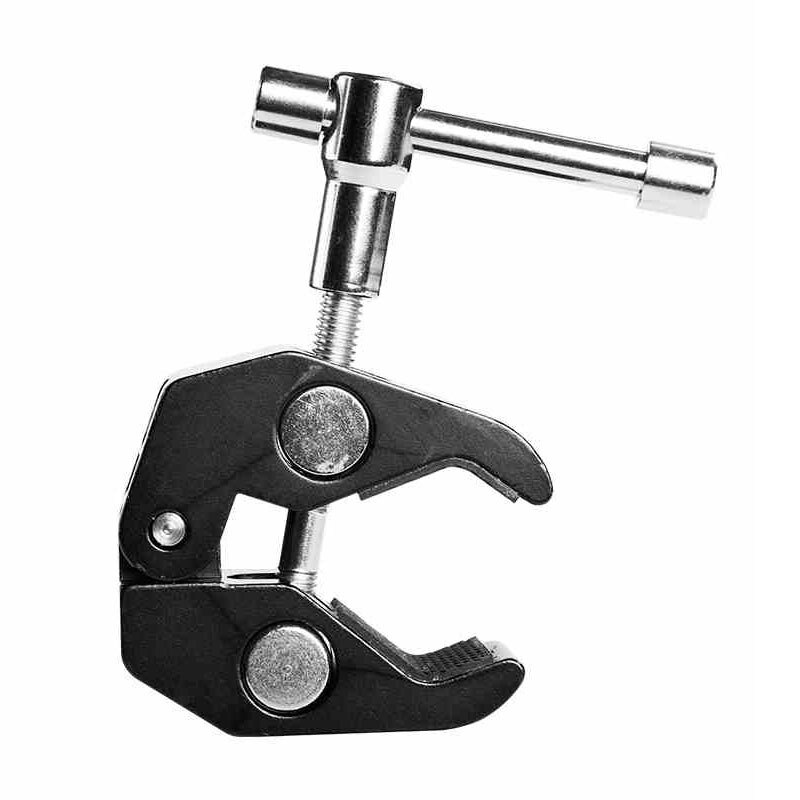 7 Inch Adjustable Friction Articulating Magic Arm + Super Clamp for DSLR LCD Monitor LED Flash Light Camera Accessories: Super Cluamp