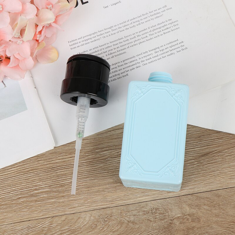 100/180/210ml Lege Pomp Dispenser Nagellak Remover Fles Liquid UV Gel Polish Nail Art Schoon aceton Fles