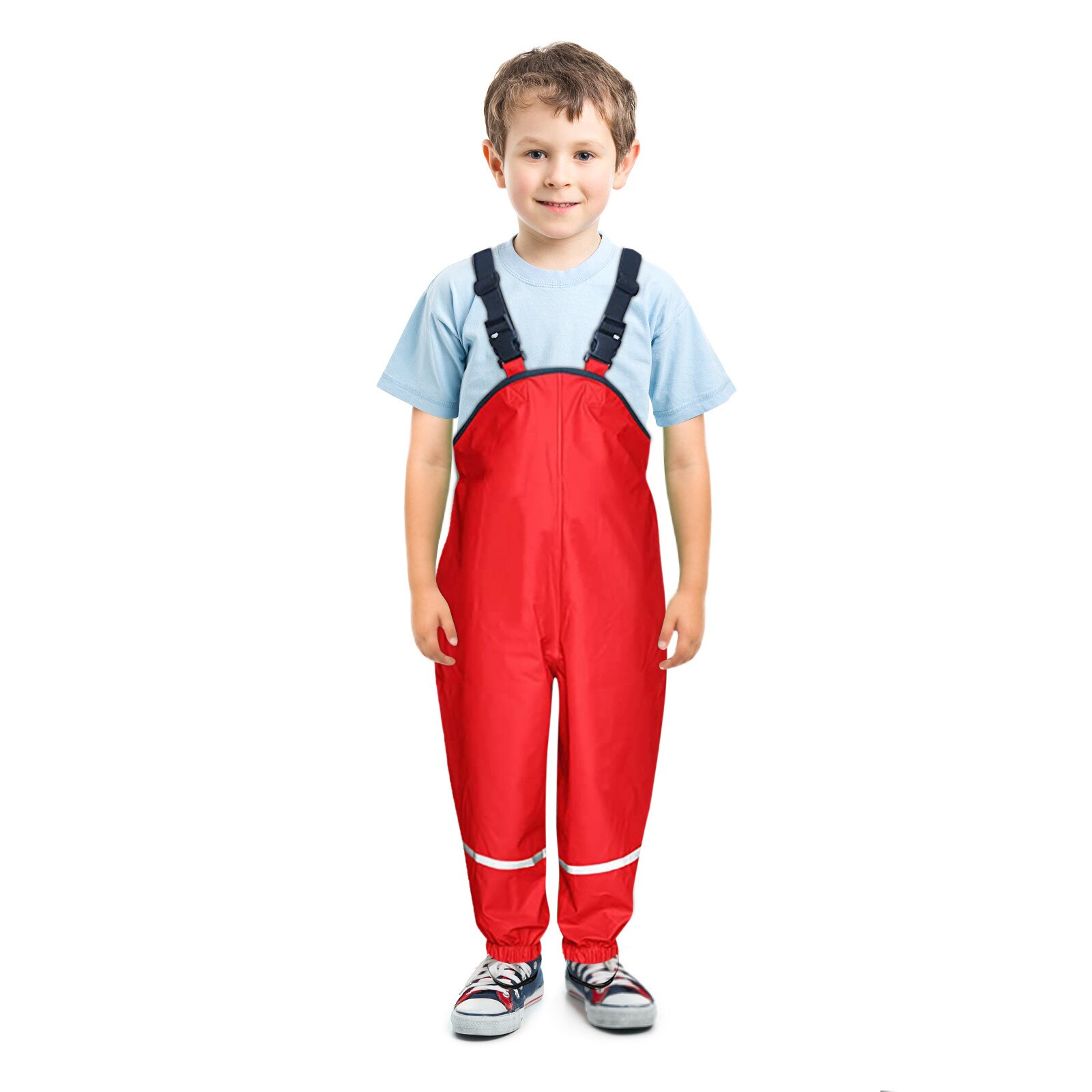 Unisex Kinderen Regen Tuinbroek Winddicht En Waterdicht Modder Broek Modder Jumpsuit Kleding Dikker Warme Broek Broek