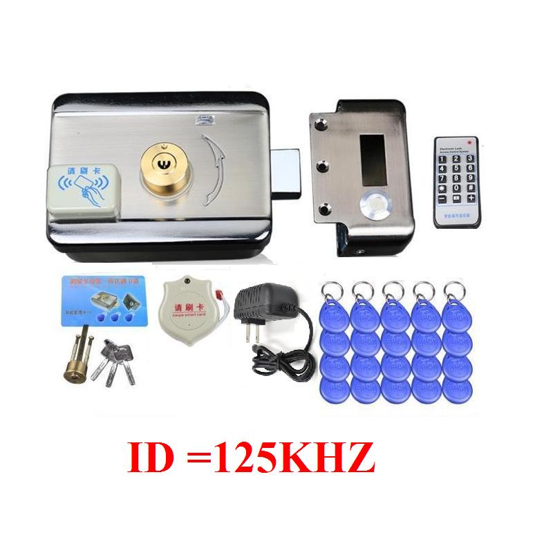 30 pièces étiquettes à puce porte et porte serrure système de contrôle d'accès électronique intégré RFID ID lecteur porte jante serrure pour interphone