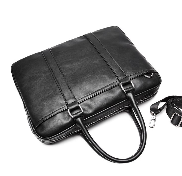 Business casual handtasche business tasche schulter messenger tasche männer aktentasche datei computer tasche