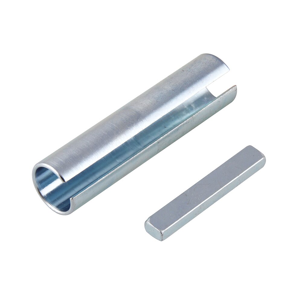 Silver 5/8" x 3/4" x 3" Inch Shaft Adapter Pulley Bore Reducer Sleeve Bushing Sheave & Key for Universal Car