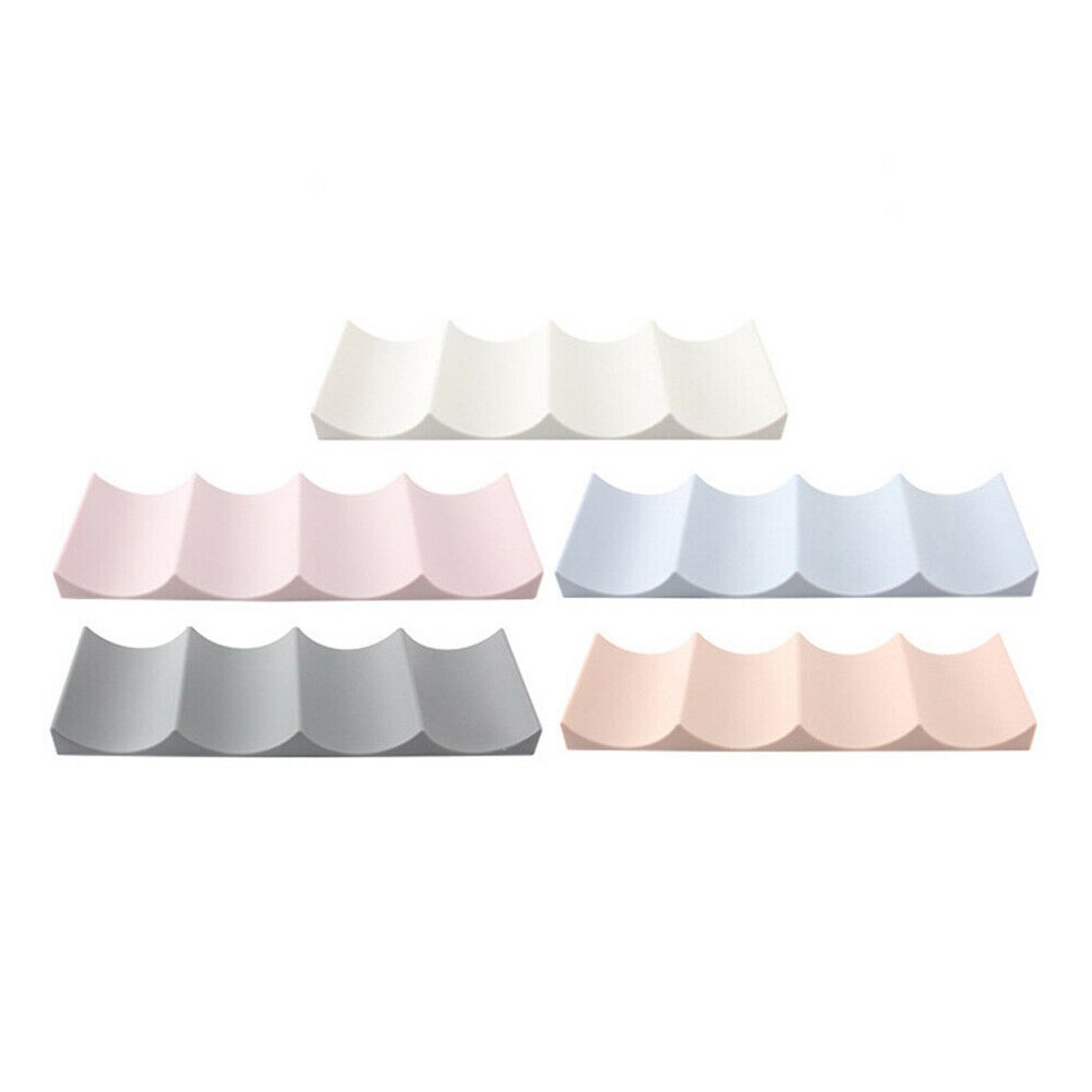 Modern Table Top Fridge Shelf Space Saving European Style Wine Rack Home Display Stand Jar Wave Shape Bottle Holder Countertops