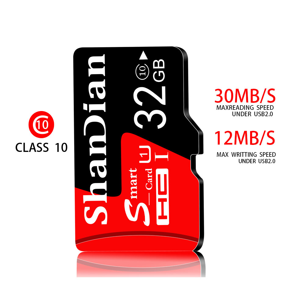 Tarjeta de memoria Ultra MicroSDXC UHS-I C10 Full HD A1 tarjeta MicroSDHC C4 de alta velocidad tarjeta Flash Trans para teléfono Android