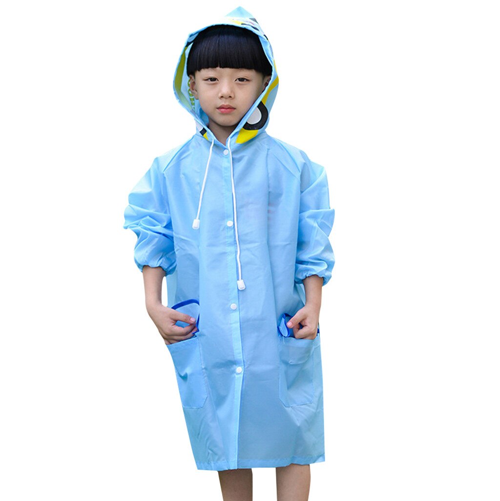 Baby boy baby girl coat children cartoon poncho waterproof polyester one-piece raincoat children raincoat