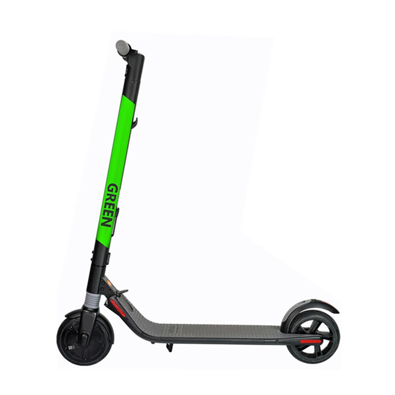 1 pçs reflexivo estilo adesivos para ninebot es1/es2/es4 scooter elétrico skate peças acessórios 58*5.8cm: Green
