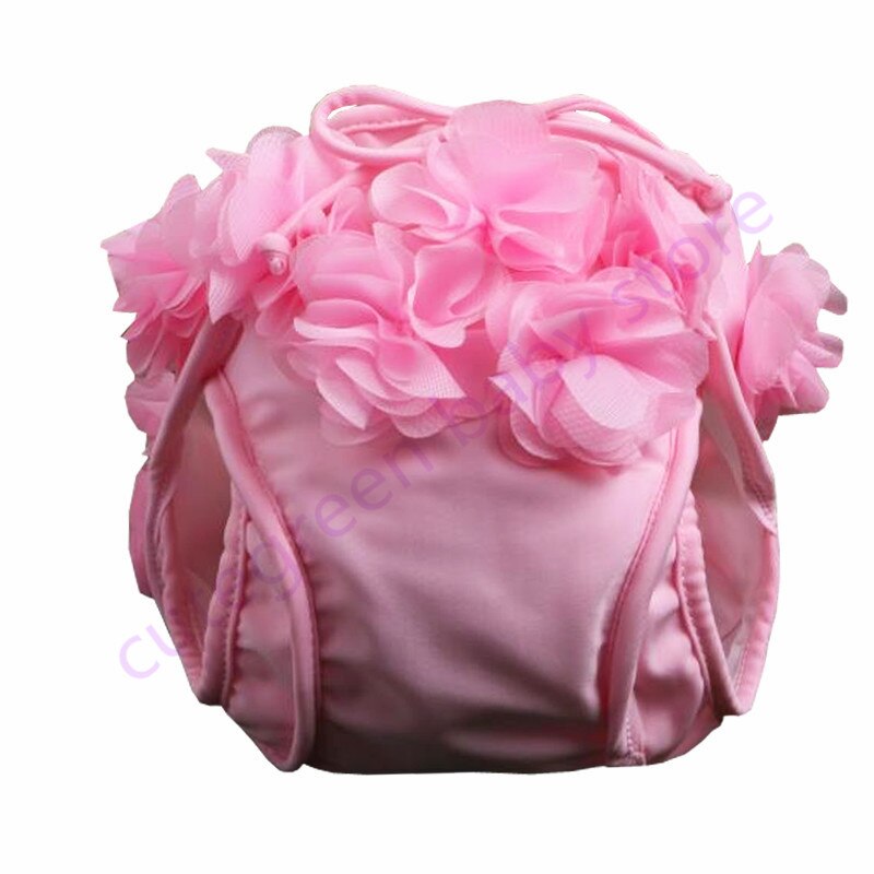 waterproof polyester baby swim diaper for girl;washable baby pool pant for swimming;reusable baby swimming nappy swimming diaper: Pink / L