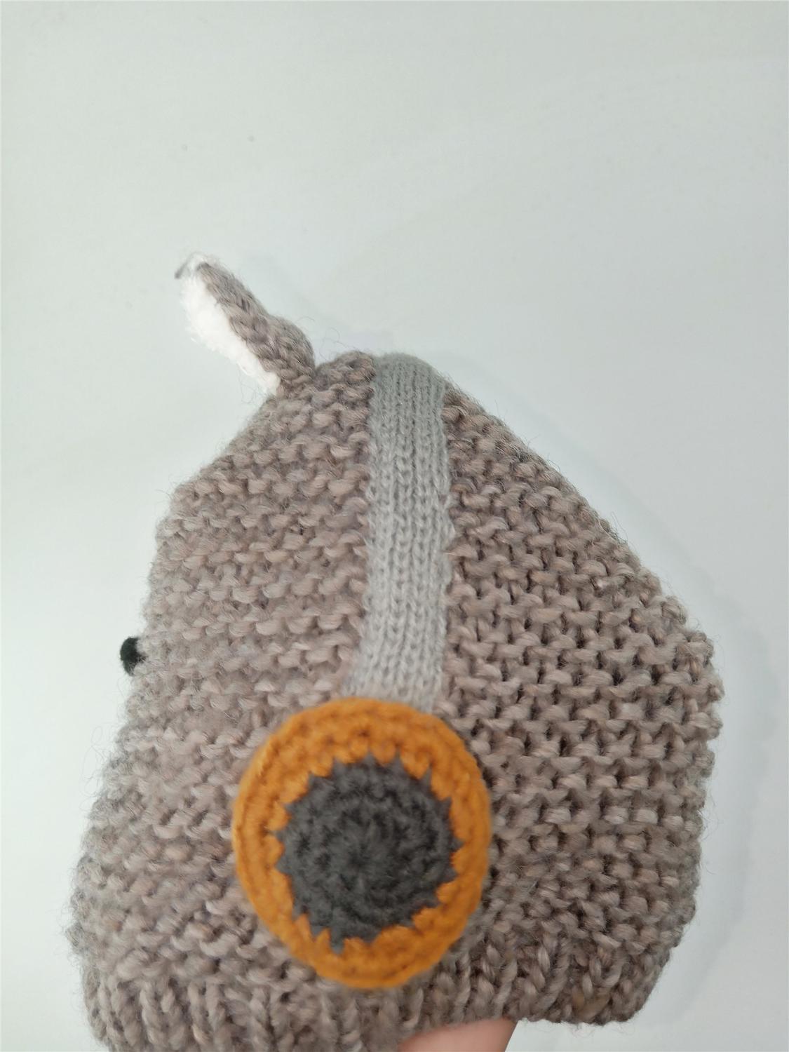 Lente herfst winter dier cartoon stijlvolle beer met oorklep voor babyjongens babymeisjes kinderen kinderen