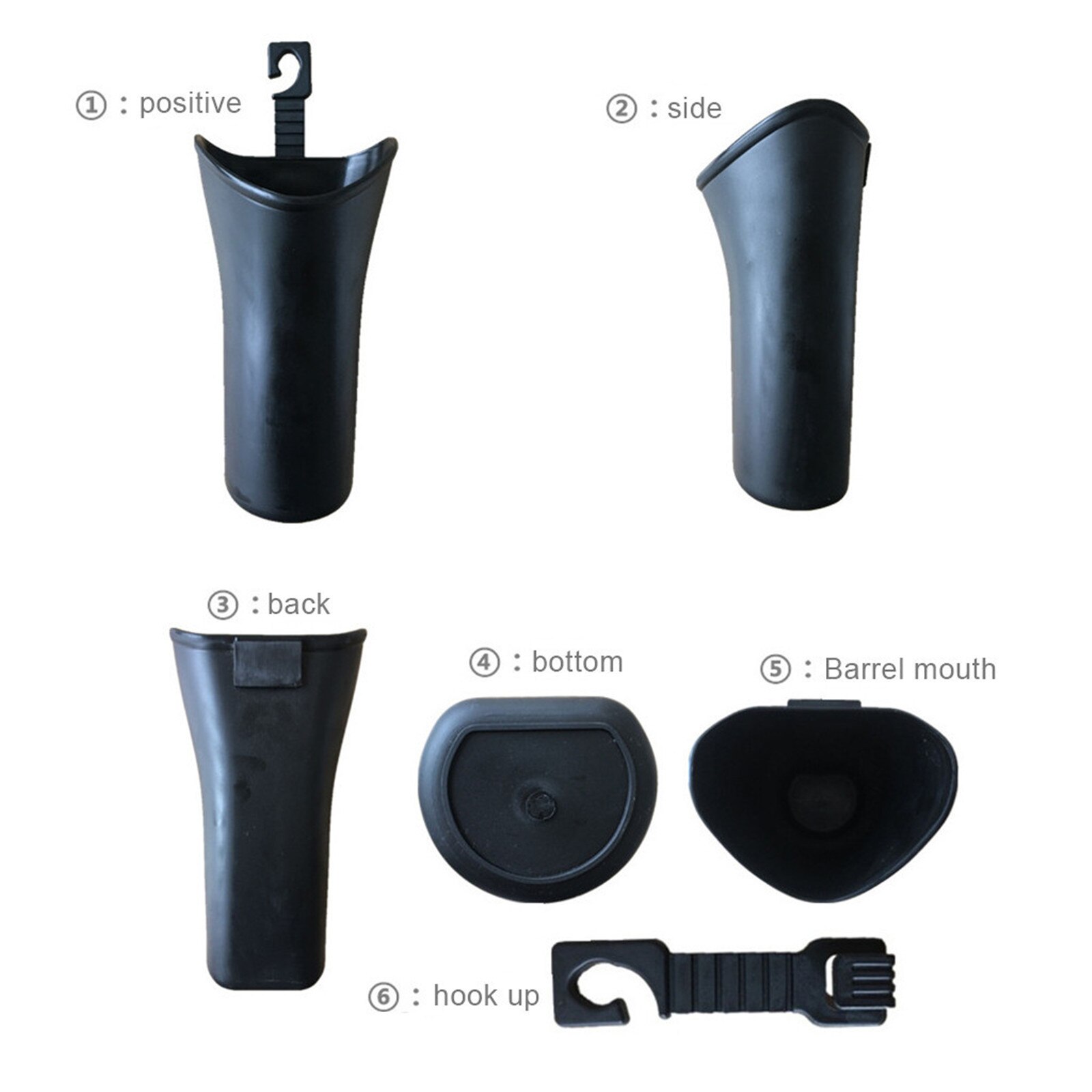 Paraplu Emmer Auto Paraplu Houder Hanger Auto Houder Interieur Paraplu Hanger Tas Opslag Emmer