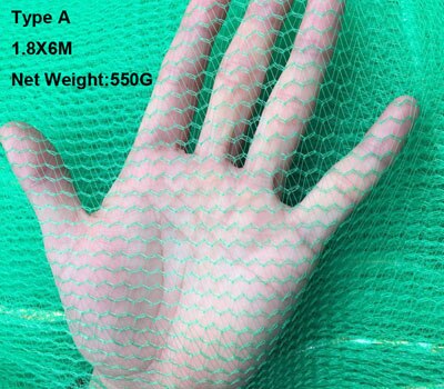 Tewango 6FTX 19FT Green Mesh Net Poly Shade Sail Safety Netting Construction Sites Scaffold Debris Fire Retardant 1.8x6 meters: 1.8X6M Type A