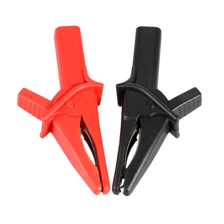 Hantek HT18A Krokodilklemme 2 stücke Große Delfin Elektrische Gator Clip Für Digitale USB Oszilloskop Automobil Werkzeuge Zubehör