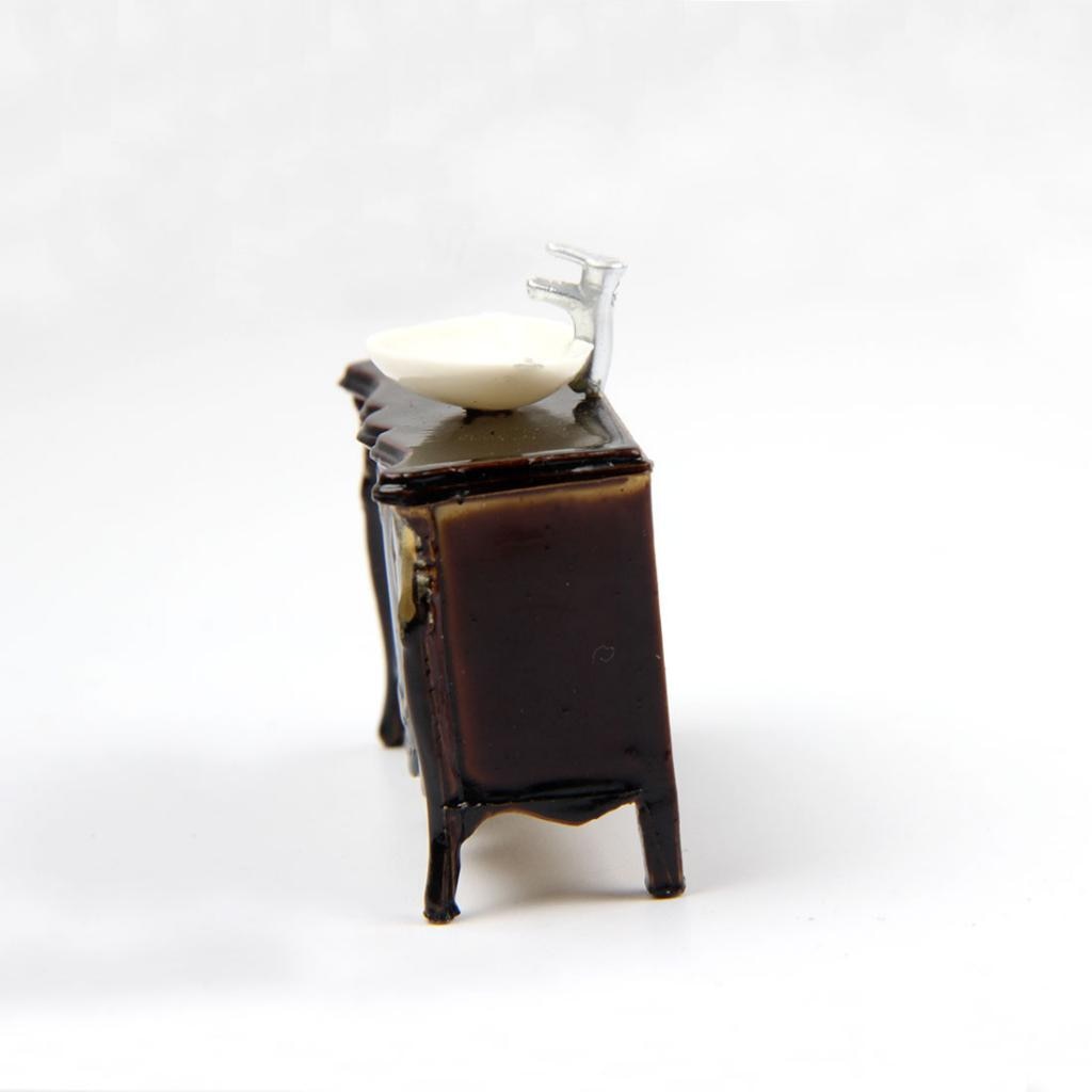 1:25 Lavabo Model Spiegel Zand Tafel Model Diy Indoor Decoratie Voor Trein Landschap Landschap Model Accessoires