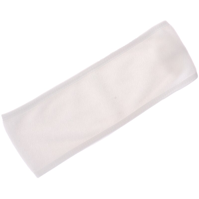 1 pièces coloré doux Salon SPA visage bandeau femmes réglable bandeau maquillage Toweling enveloppe cheveux bandeau cheveux accessoires: white